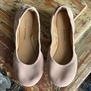 Lucky Brand Women's Blush Ballet Flats